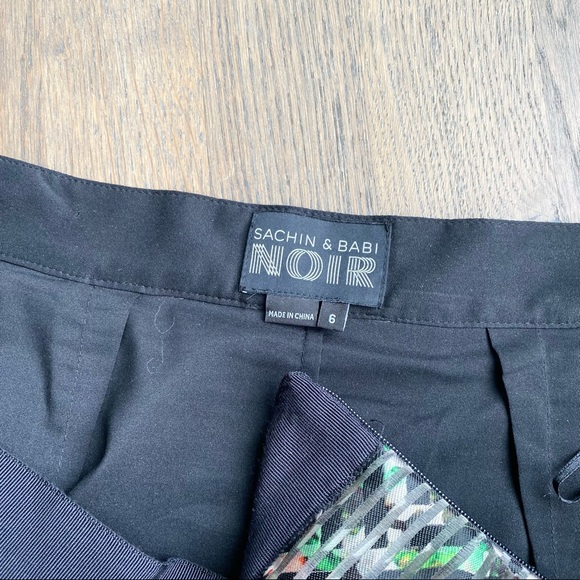 Sachin + Babi Noir mesh midi full skirt, 6 - Picture 3 of 8